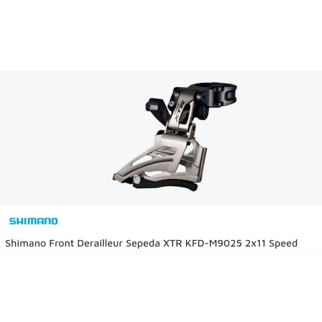 FD shimano XTR dual M9025 made in japan