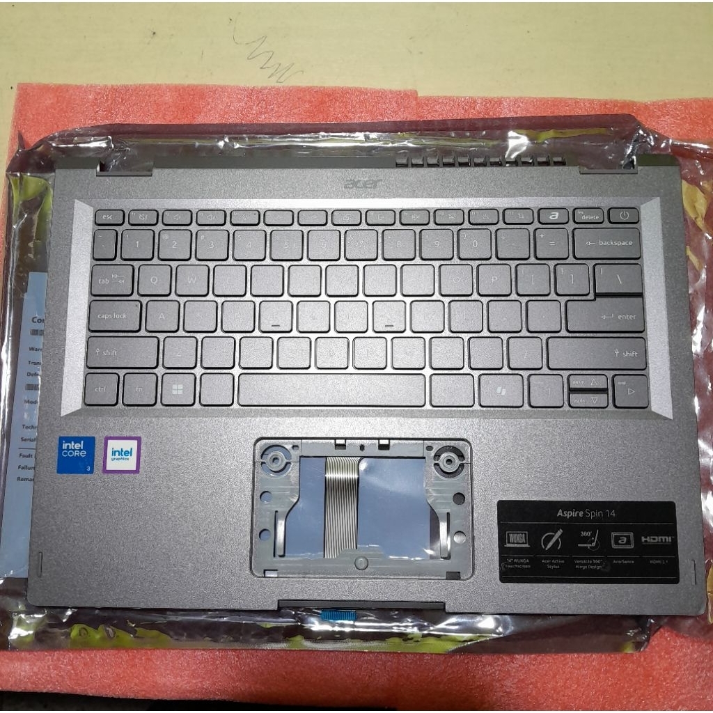 Frame Keyboard Acer Spin 14 ASP14 - 51MTN -351C Backlight Ori 100%
