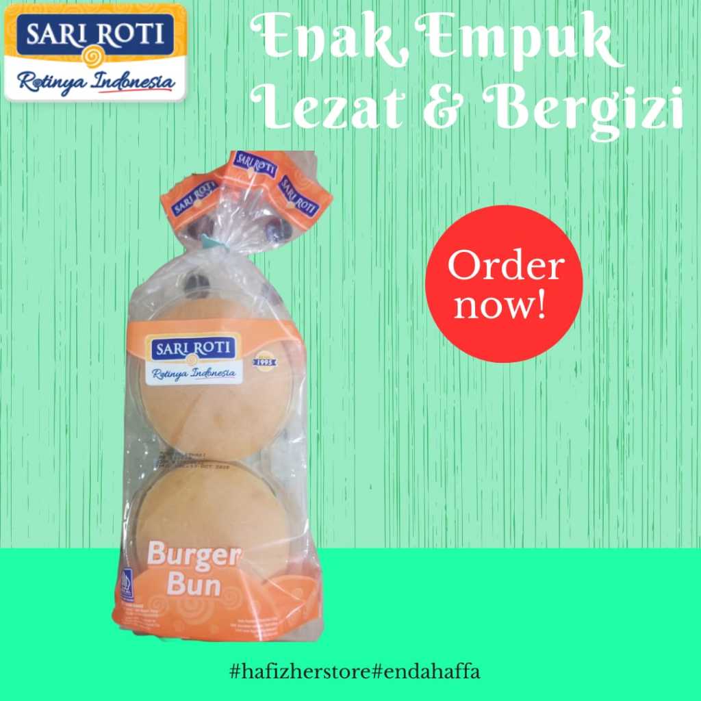 Roti Burger Bun Sari Roti