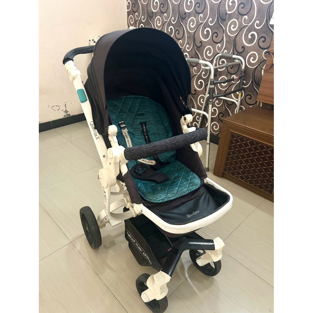 stroller chocolate quintas preloved