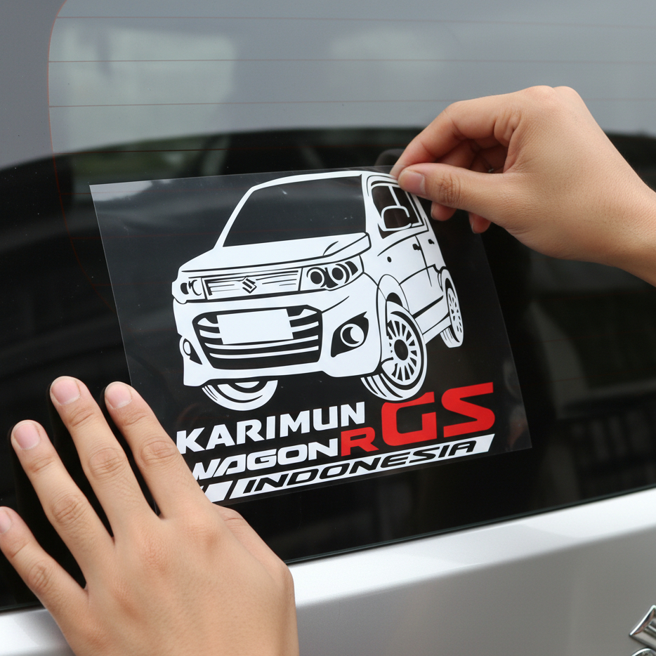 Stiker Variasi Kaca Mobil Suzuki Karimun Wagon RGS