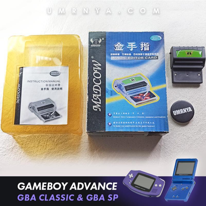 Gameboy Magic editor card madcow Aksesoris Nintendo Game Boy Advance GBA SP Gameshark Shark