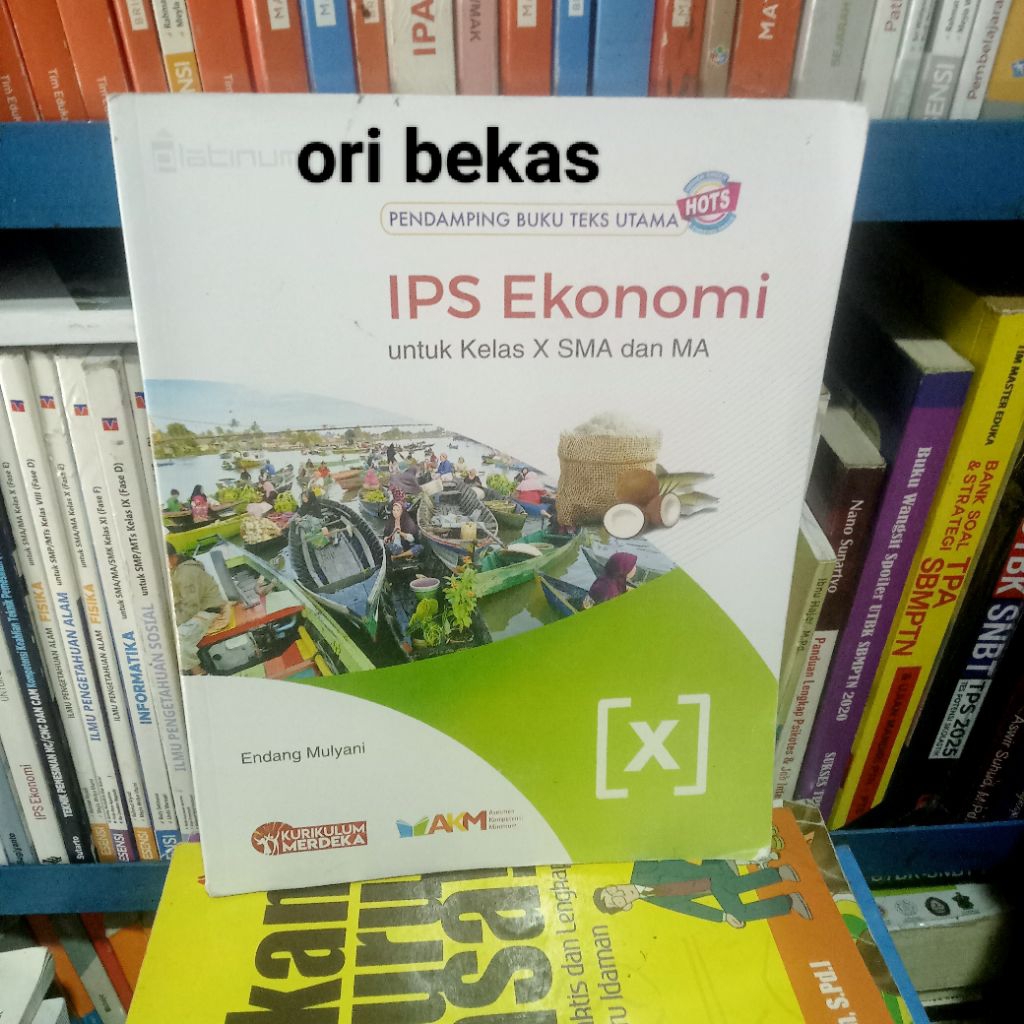 Buku IPS Ekonomi kurikulum merdeka untuk kelas X 10 SMA dan MA - Endang Mulyani Penerbit PLATINUM