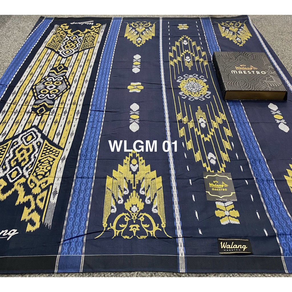 SARUNG SONGKET  WALANG MAESTRO SIGNATURE PREMIUM GOLD