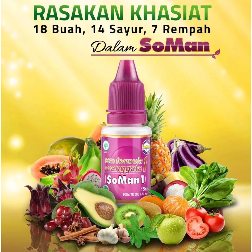 Sozo Formula Manggata 1 - Jamu Tetes 15 ml