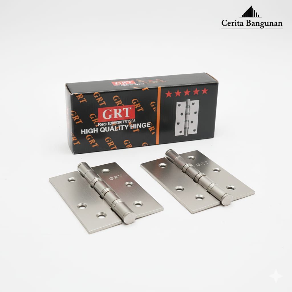 Engsel Pintu Jendela 4" 4 Inch Tebal GRT / NETZ SN