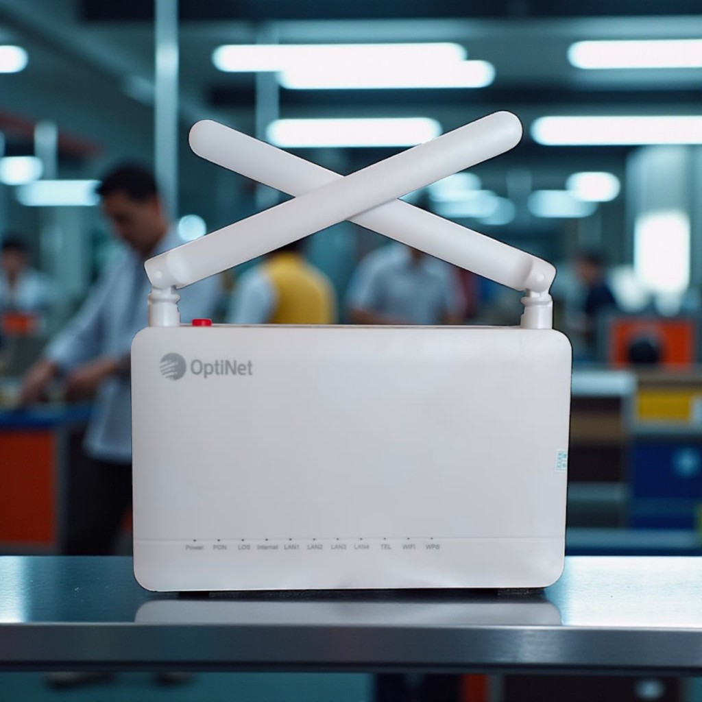 MODEM XPON OPTINET F677 XPON ONT BARU