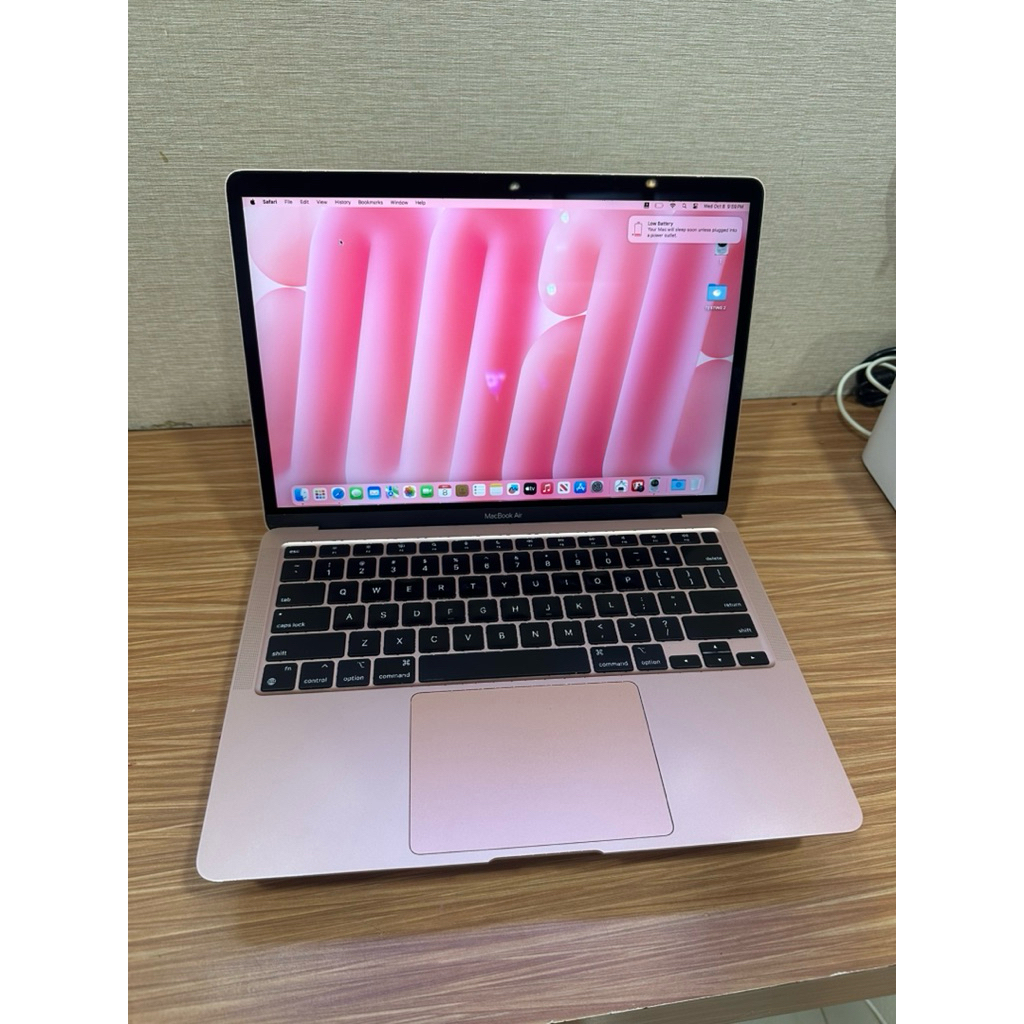 macbook air m1 13inch 2020 ram 16gb ssd 1tb rosegold