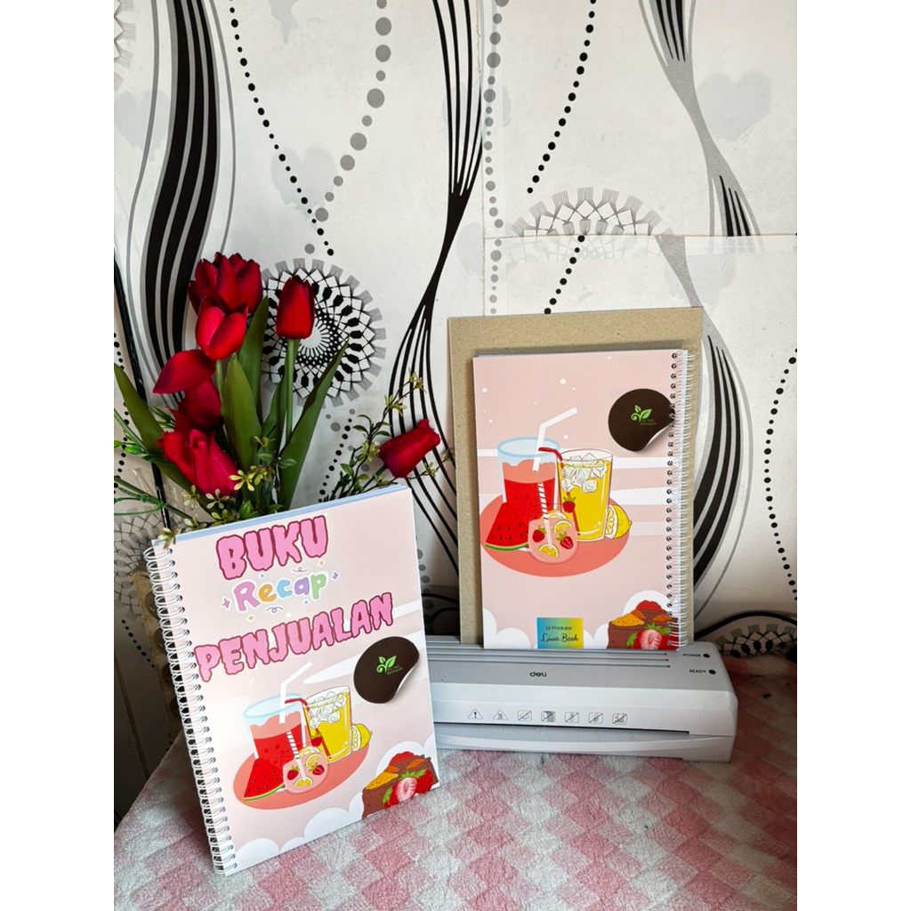 buku kas penjualan dan buku rekap penjualan isi 50 lembar