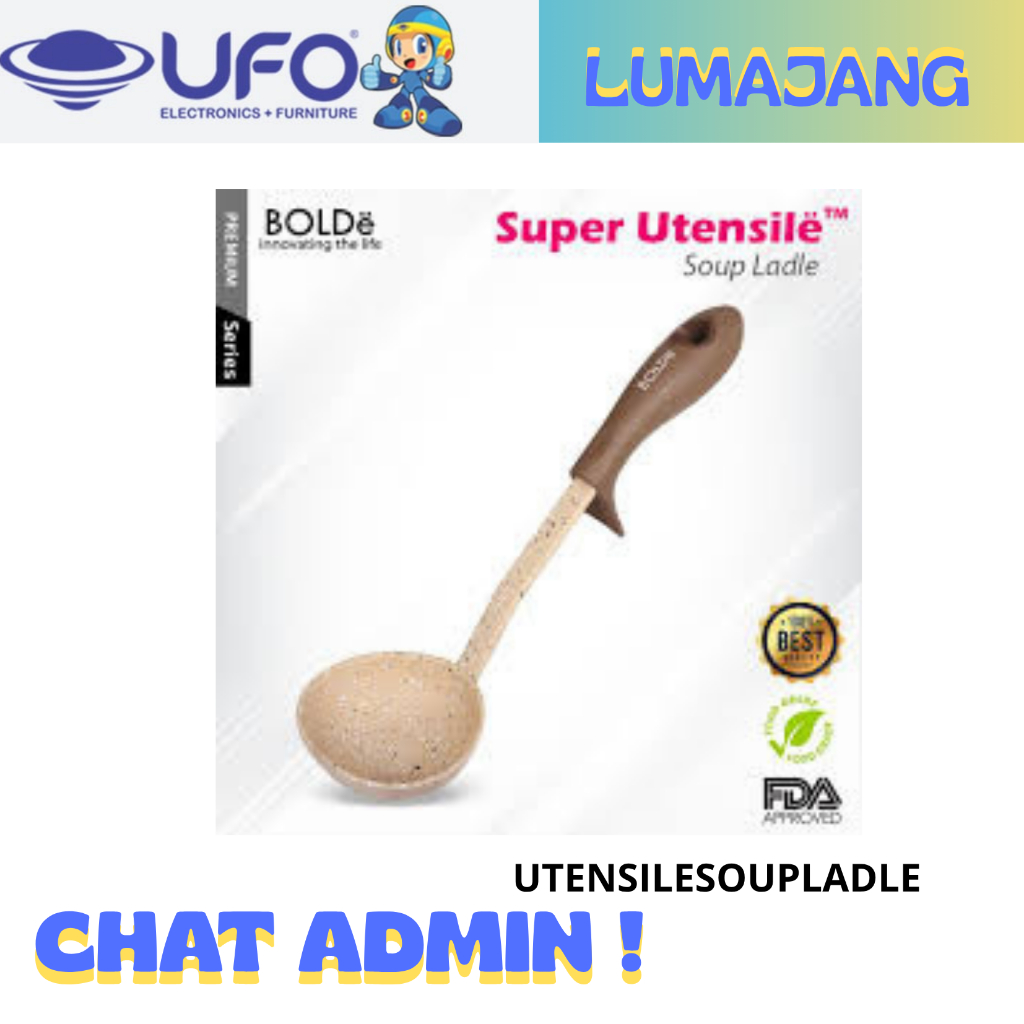UTENSILE BOLDE SOUP LADLE BEIGE