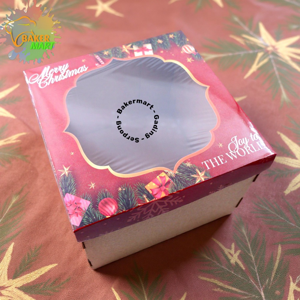 Christmas Box Traja / Dus Natal 22x22x16.5 Cm / 2Pcs