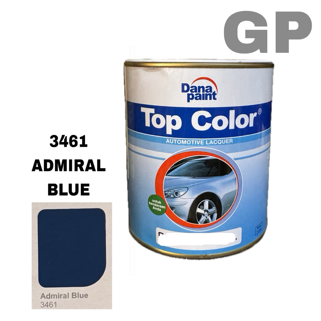 Top Color 3461 ADMIRAL BLUE || Danapaint || Cat Mobil