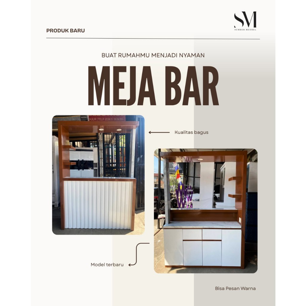 MEJA MINI BAR
