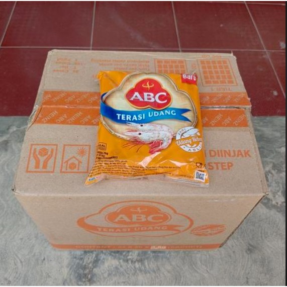 ABC Terasi Udang Sachet 1 Dus isi 24 Pak