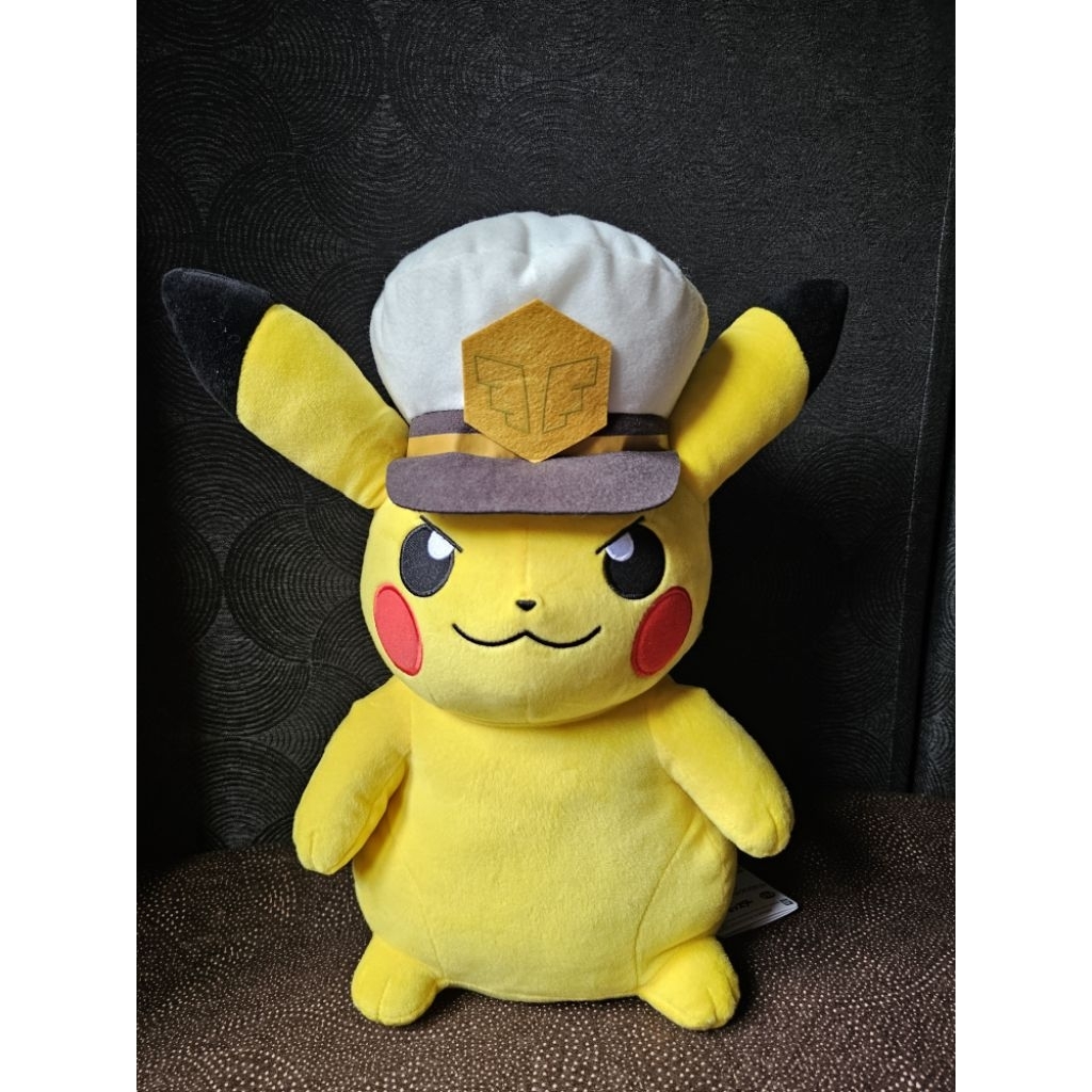 Boneka Pokemon Captain Pikachu Original Banpresto New Tag