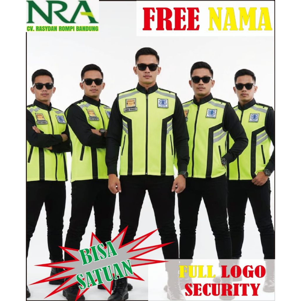 Rompi Security Rompi Security Terbaru 2025 Rompi Security 2025 Rompi Security Tebal Rompi Security T