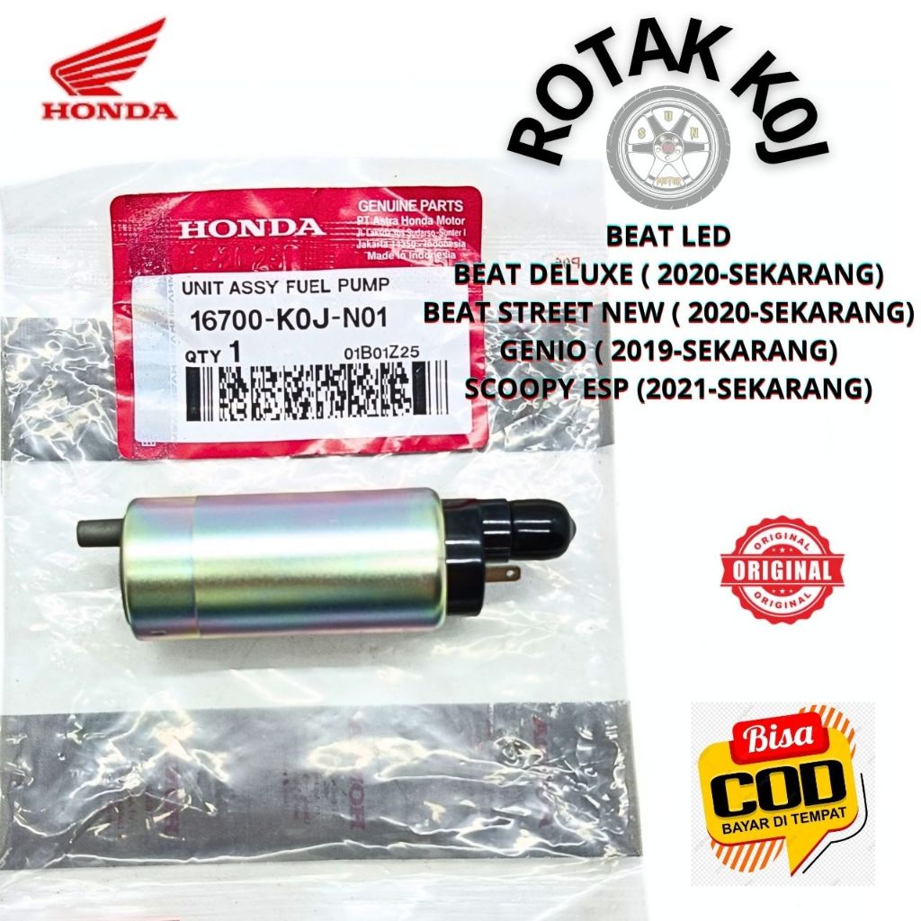 ROTAK DINAMO FUEL PUMP INJEKS KOJ ORI AHM BEAT LED , BEAT DELUXE , BEAT STREET , GENIO , SCOOPY ESP 