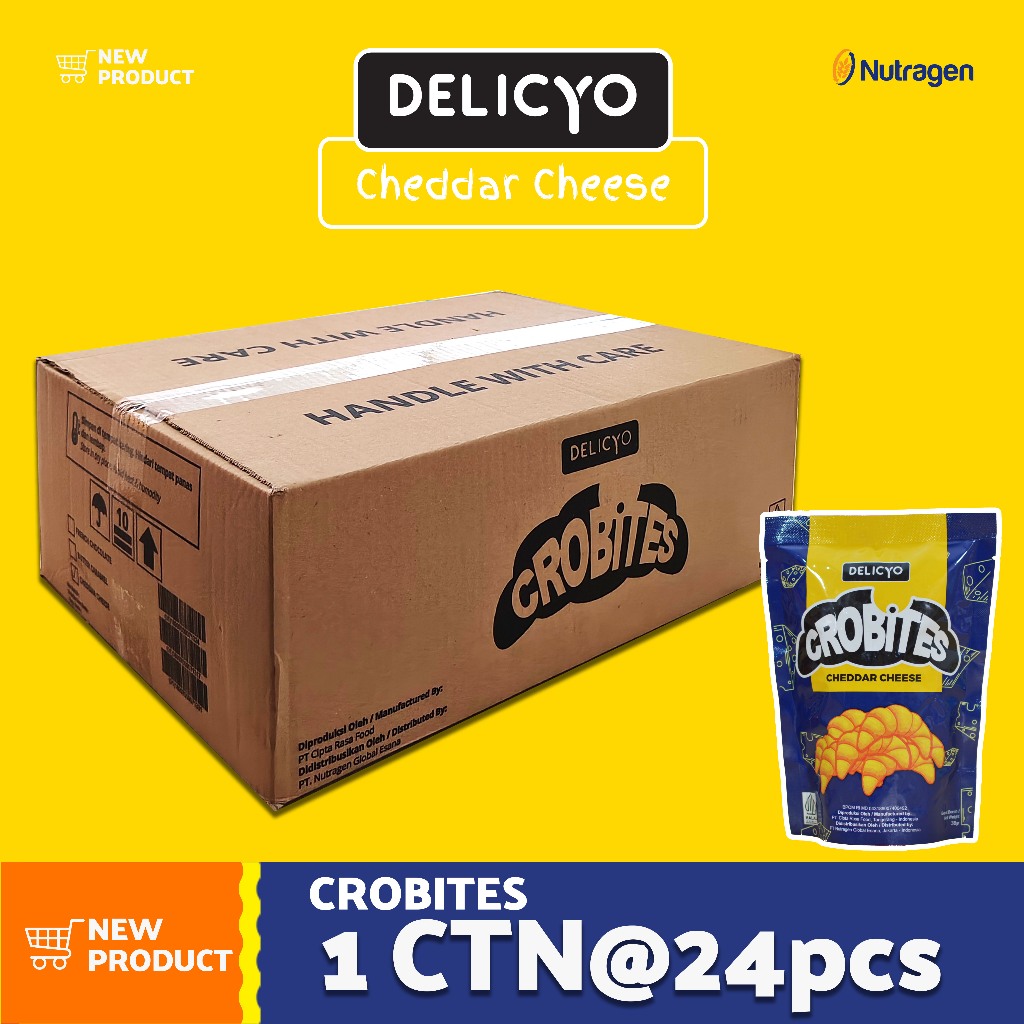 Delicyo Crobites Ctn Cheddar Cheese