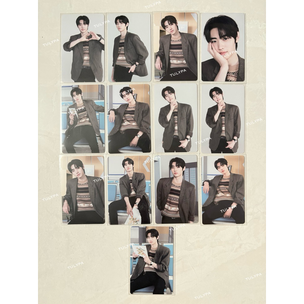 Sunghoon enhypen pc photocard chibi make up pouch