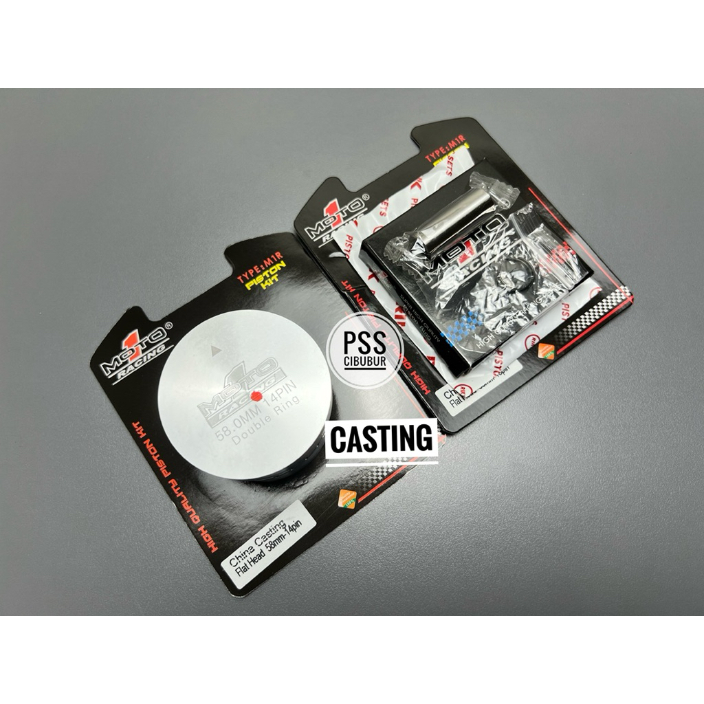 PISTON SEHER MOTO 1 UK 58 58,5 59 60 61 62 63 64 65 66 67 68 69 70 71 72 PEN PIN 14 CASTING