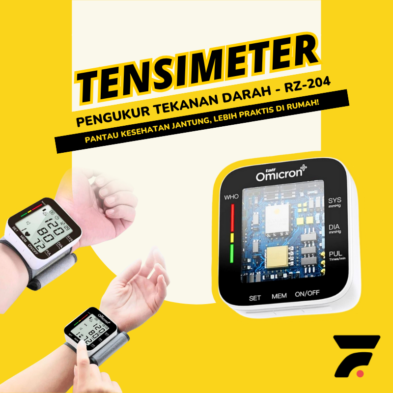 Tensimeter Digital RZ-204 Pengukur Tekanan Darah