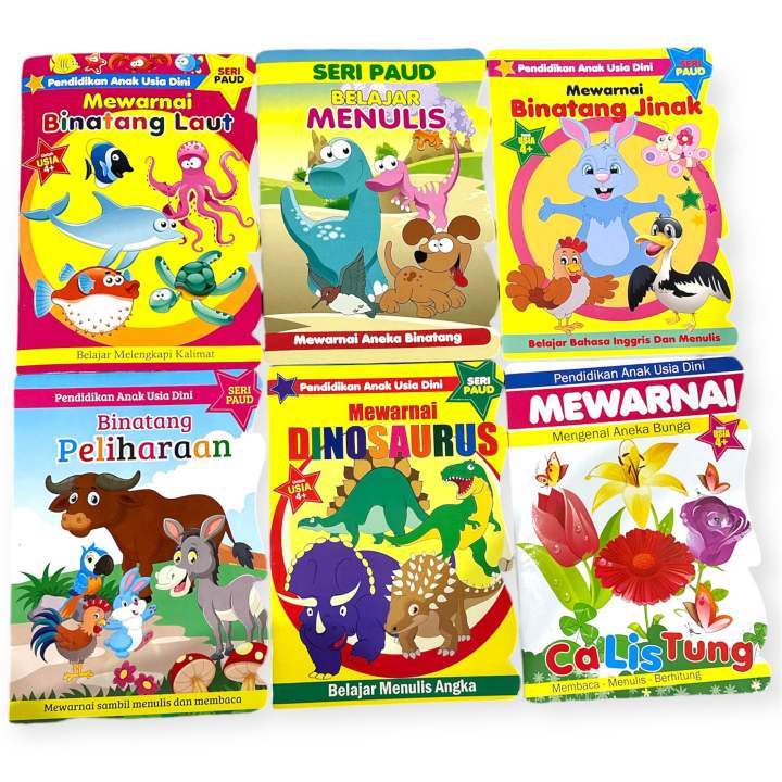 BUKU MEWARNAI ANAK UKURAN BESAR