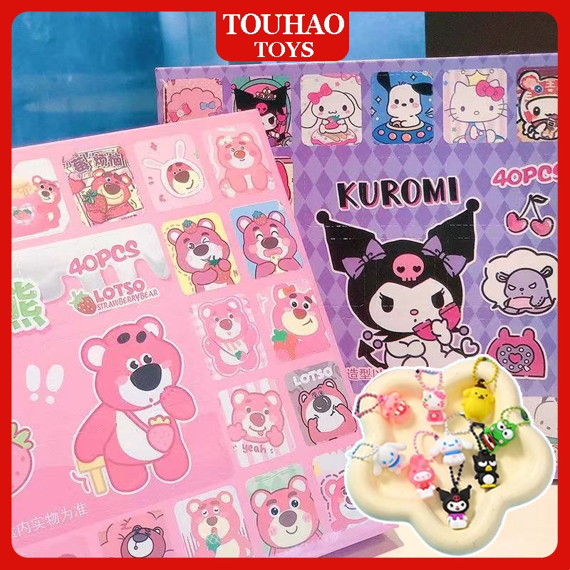 TOUHAO TOYS 40Holes  Box Random Surprise Lucky Toblos Mainan/Boneka  Bingo Blind Box