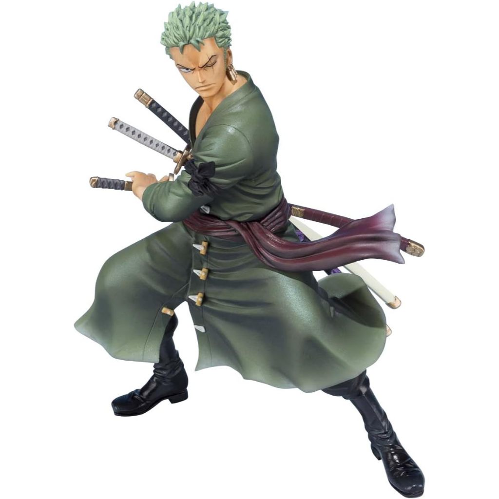 TAMASHII NATIONS Bandai Roronoa Zoro 5th Anniversary Edition One Piece Action Figure