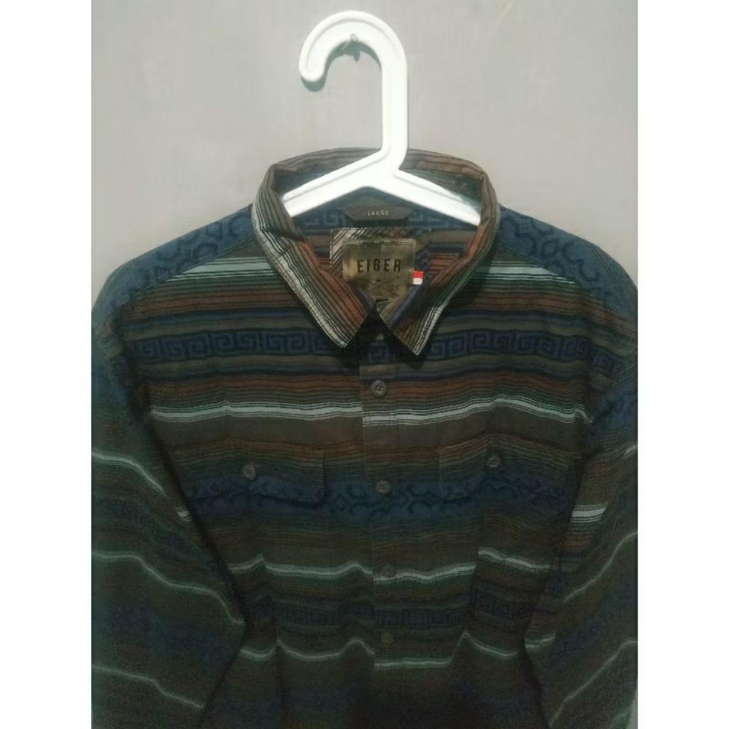 Kemeja EigerOri Mazereon Shirt Second