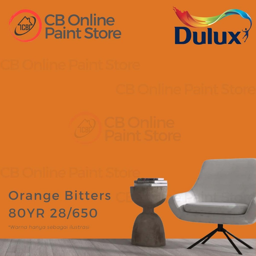 CAT TEMBOK DULUX - ORANGE BITTERS 80YR28/650 - PAIL
