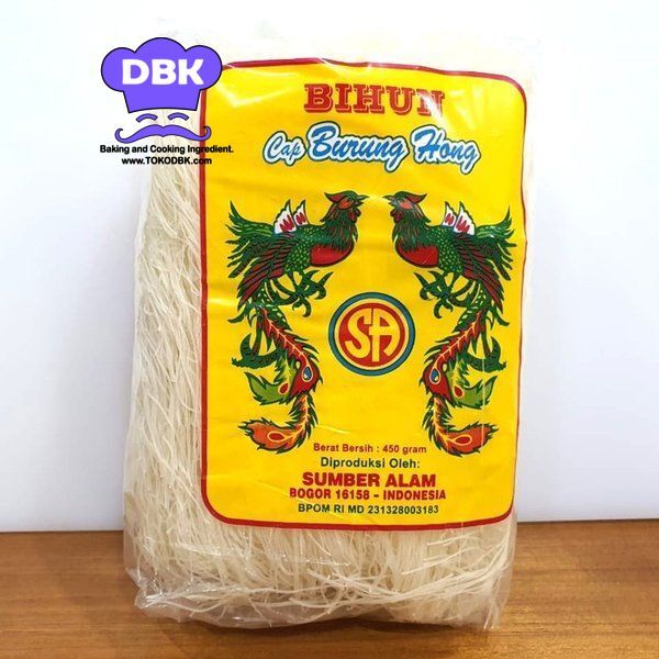Bihun cap Burung Hong 450g dua burung hong