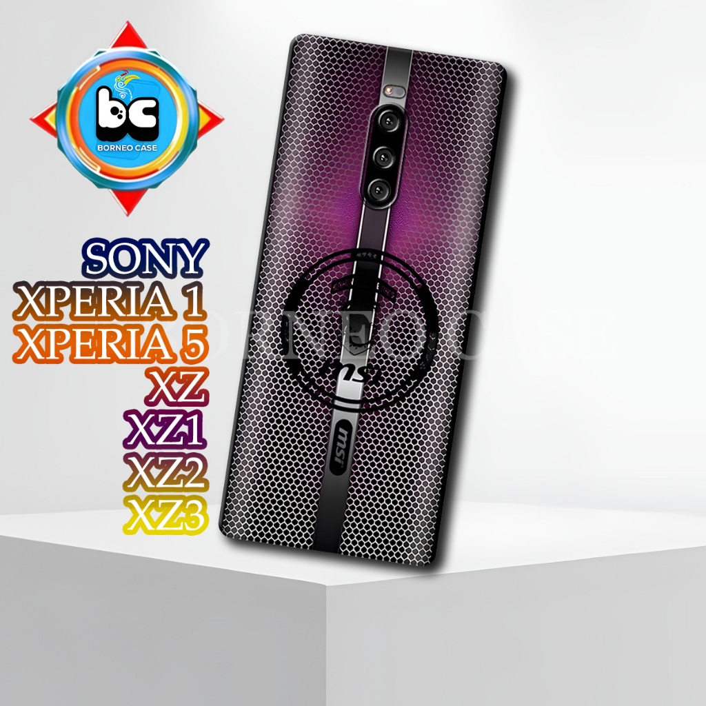 BC12/Casing HP Sony xperia 1/ Xperia 5/ XZ/ XZ1/ XZ2/ XZ3 Terbaru- Motif Magsafe | Desain Stylish da