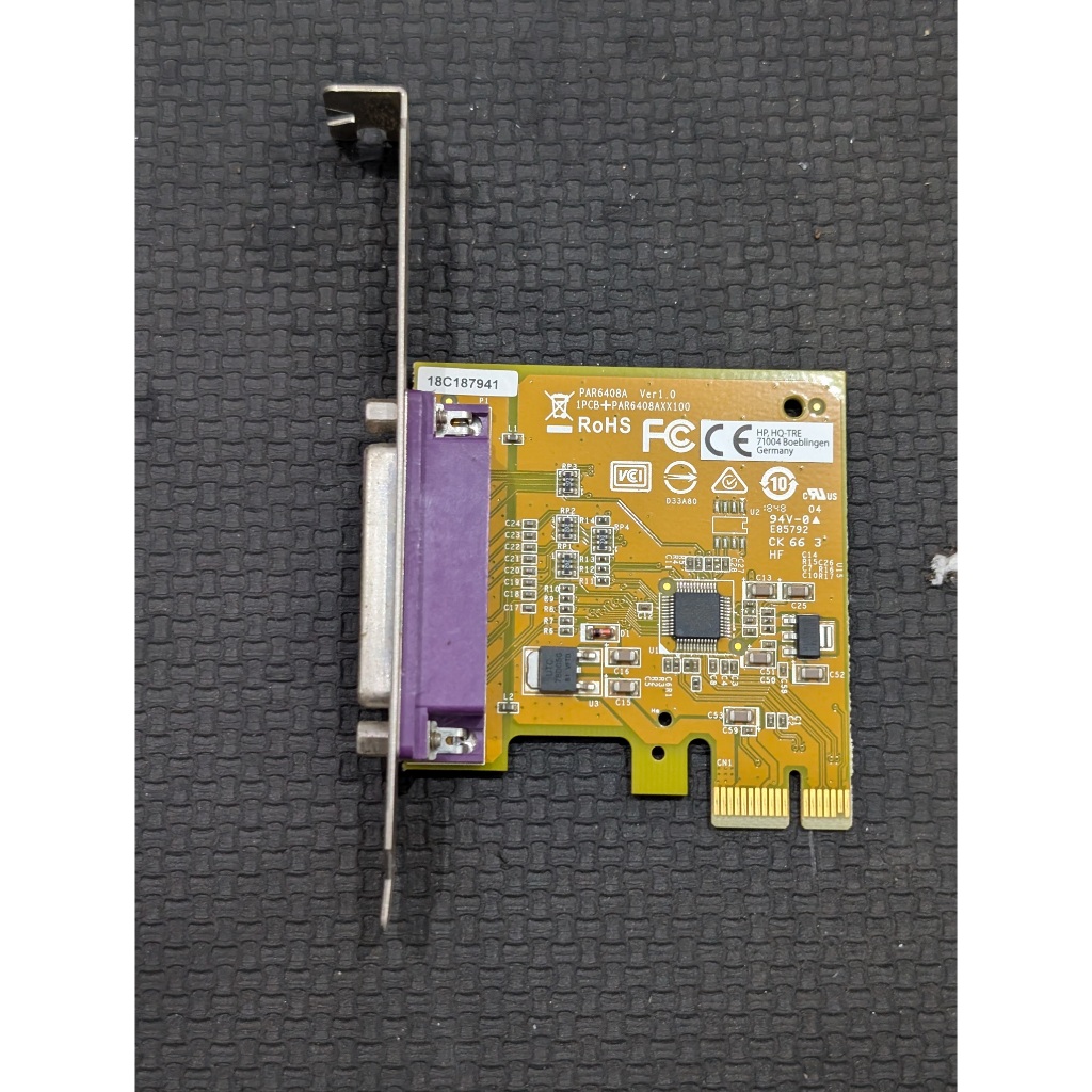 pararel card, LPT card, parallel card pci-e
