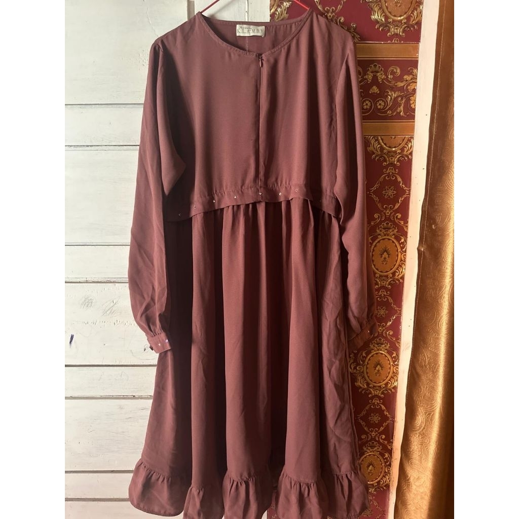 prelove wearing klamby tunik size L