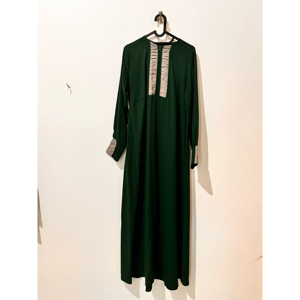 GAMIS SET Gamis Fathayaa Hijau Botol