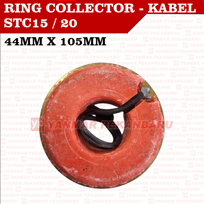 STC15 STC20 Ring Collector Konektor Connector Slip Ring Kuningan 44MMX105MM Dinamo Listrik Alternato