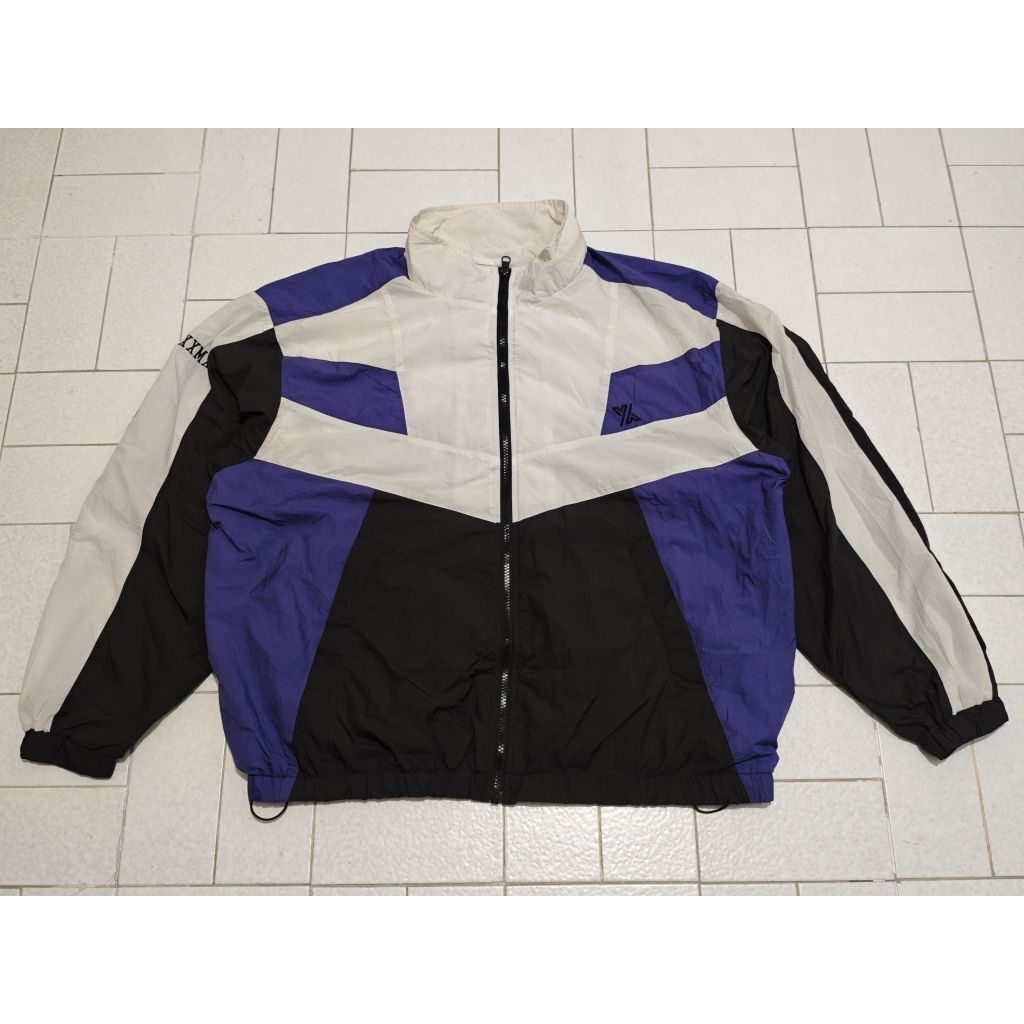 Jaket Sport Running Windbreaker Oversize Xexymix B2B Colourblock