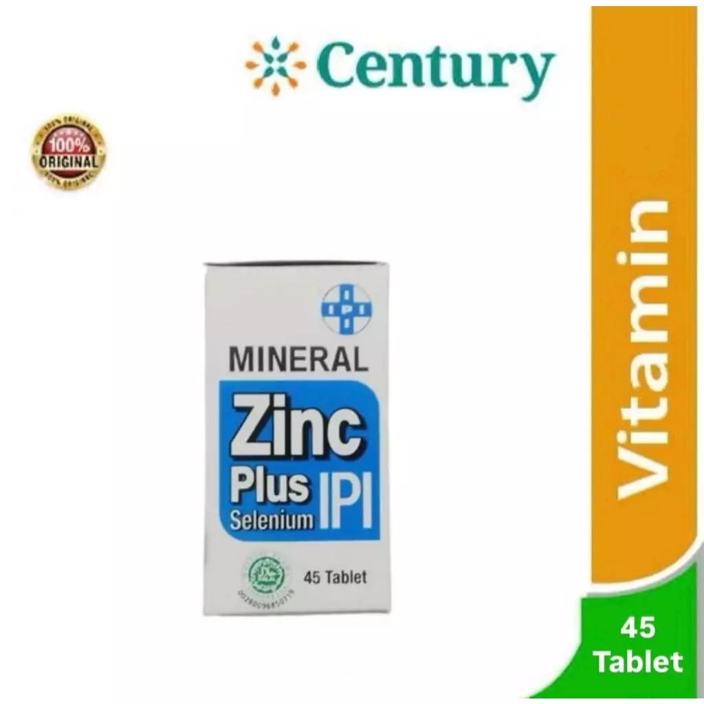 IPI Mineral Zinc Plus Selenium 45 Tablet/MULTIVITAMIN