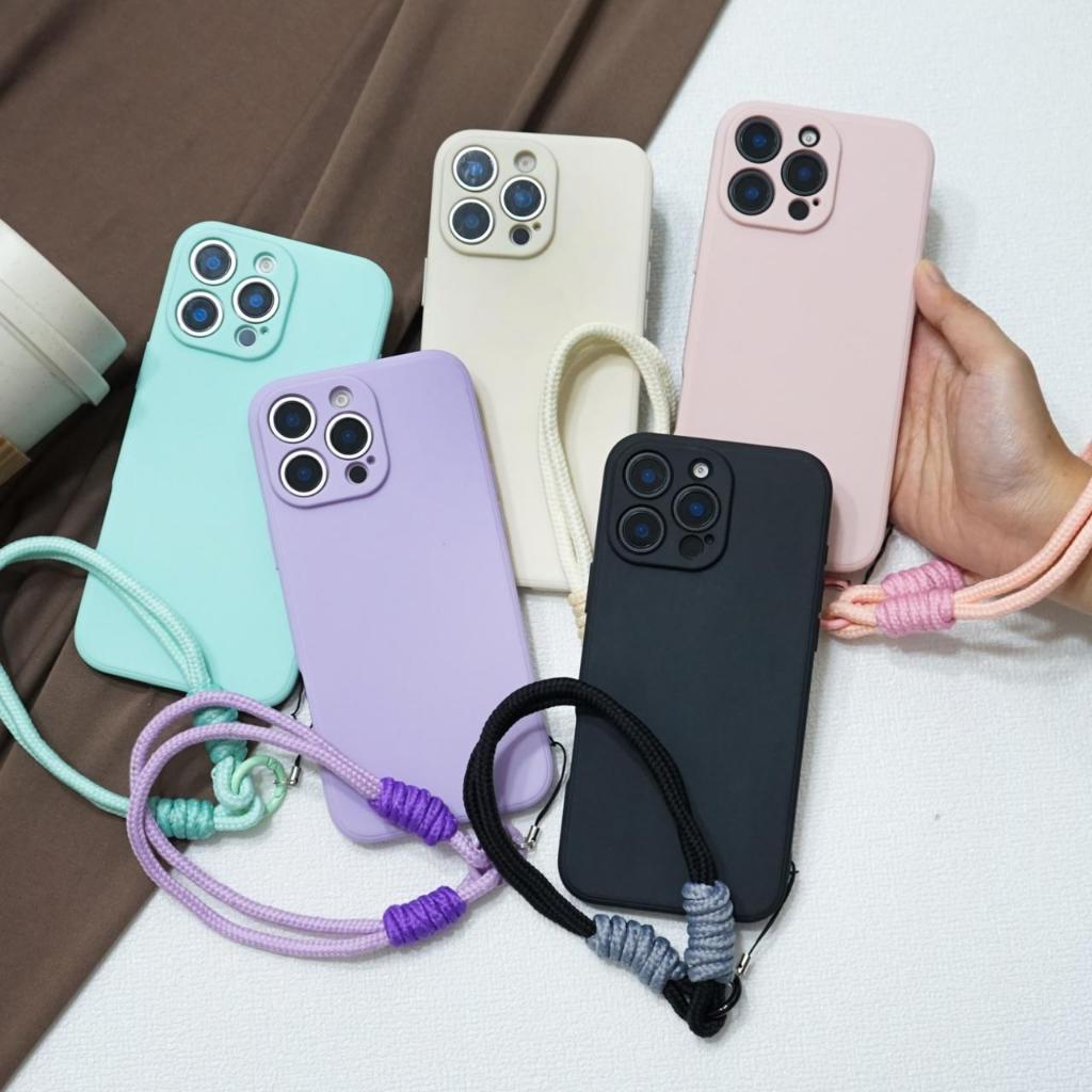 [SCT] Softcase + Tali Realme C71 C75 C73 C67 C15 C12 C11 C25 C20 | Gantungan Hp | Case Tali