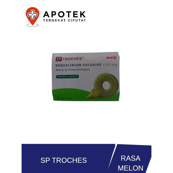 SP Troches Melon – Obat Hisap Antiseptik Tenggorokan