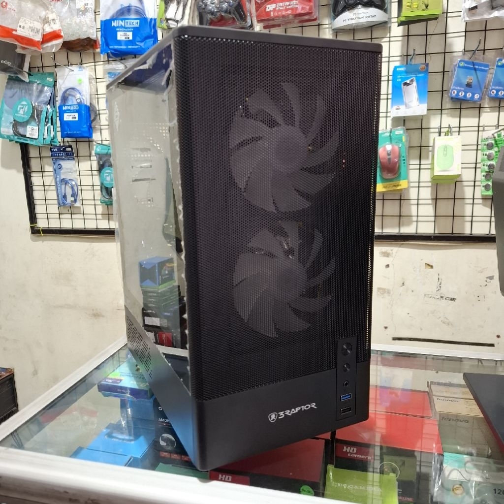 CPU/PC Rakitan Gaming AMD Ryzen 3 3200G Ram 8GB NVME 256Gb Vga RX570 4Gb Gddr5 New