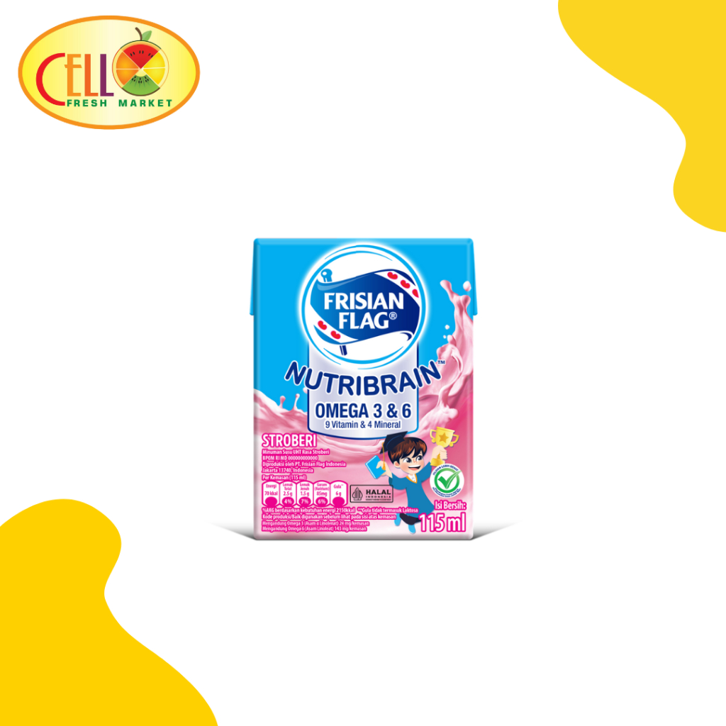 SUSU UHT FRISIAN FLAG STRAWBERRY 115ML