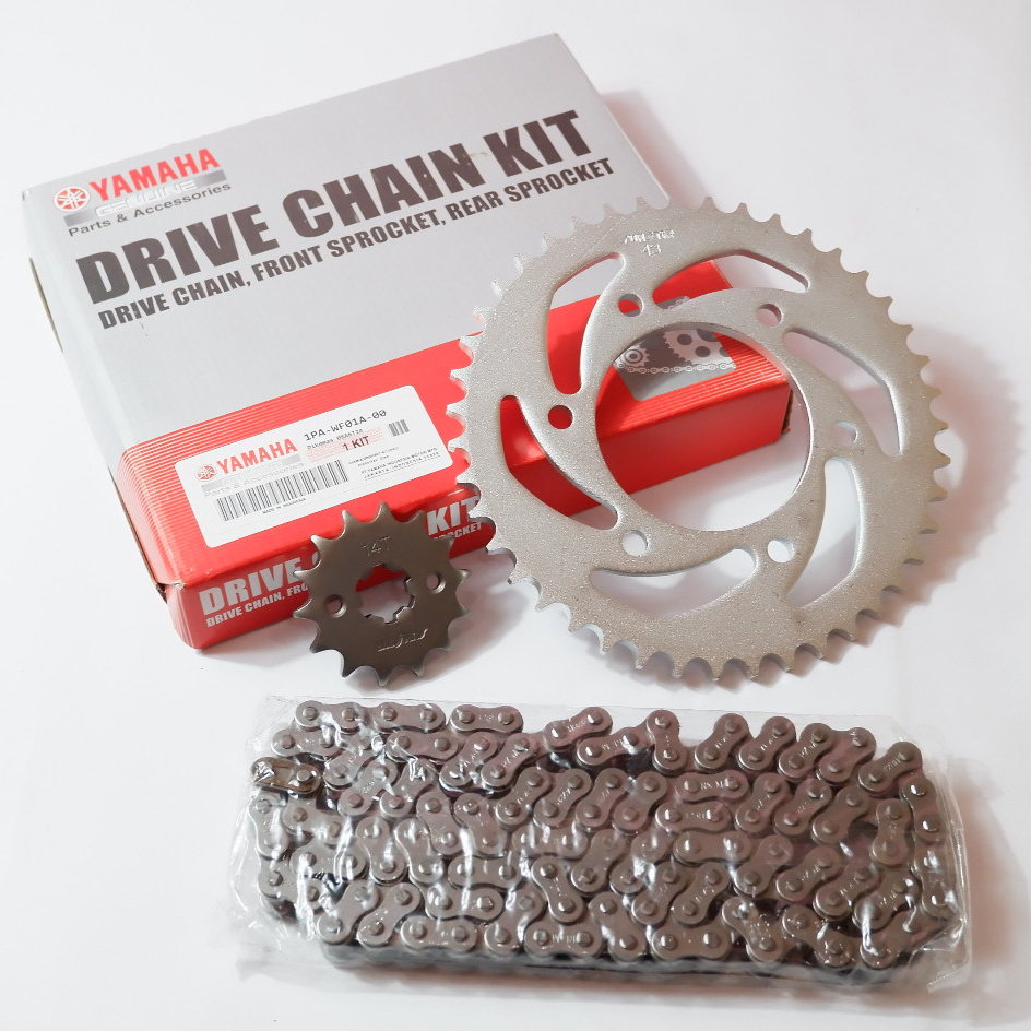 Gearset Motor Vixion / Rantai Girset Yamaha VIXION / Vixion New / Vixion Injeksi 1PA