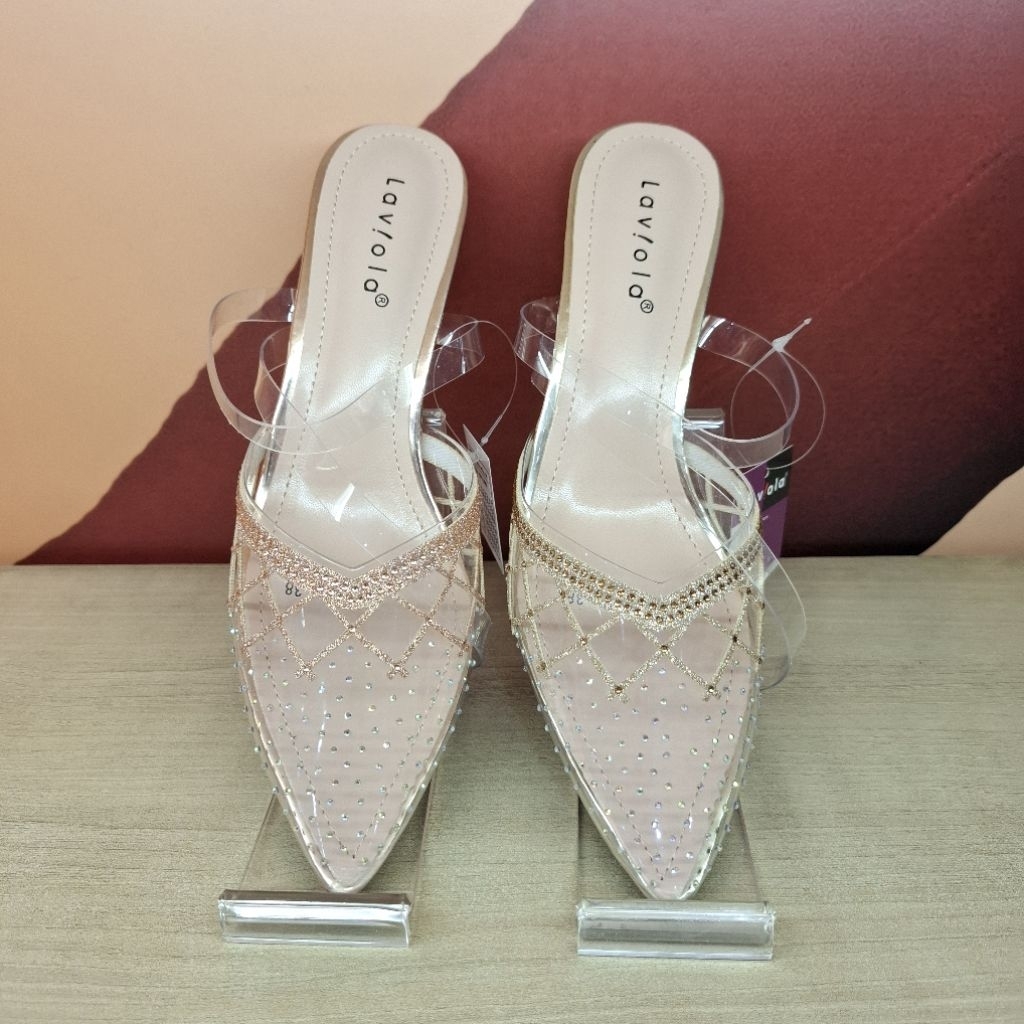 Sandal Pesta Wanita Brand LAVIOLA ORI