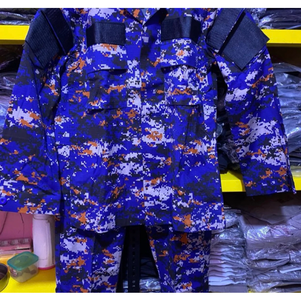 SERAGAM PDL JATAH LORENG POLAIRUD SERAGAM PDL