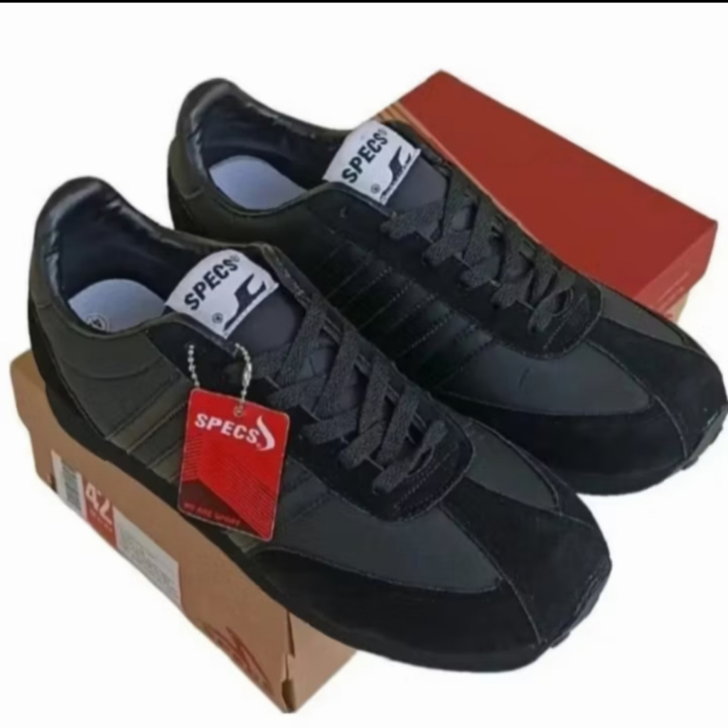 TERLARIS sepatu sekolah specs 104 dengan bahan kulit swide/Sepatu Sekolah Pria Wanita Bisa CoD