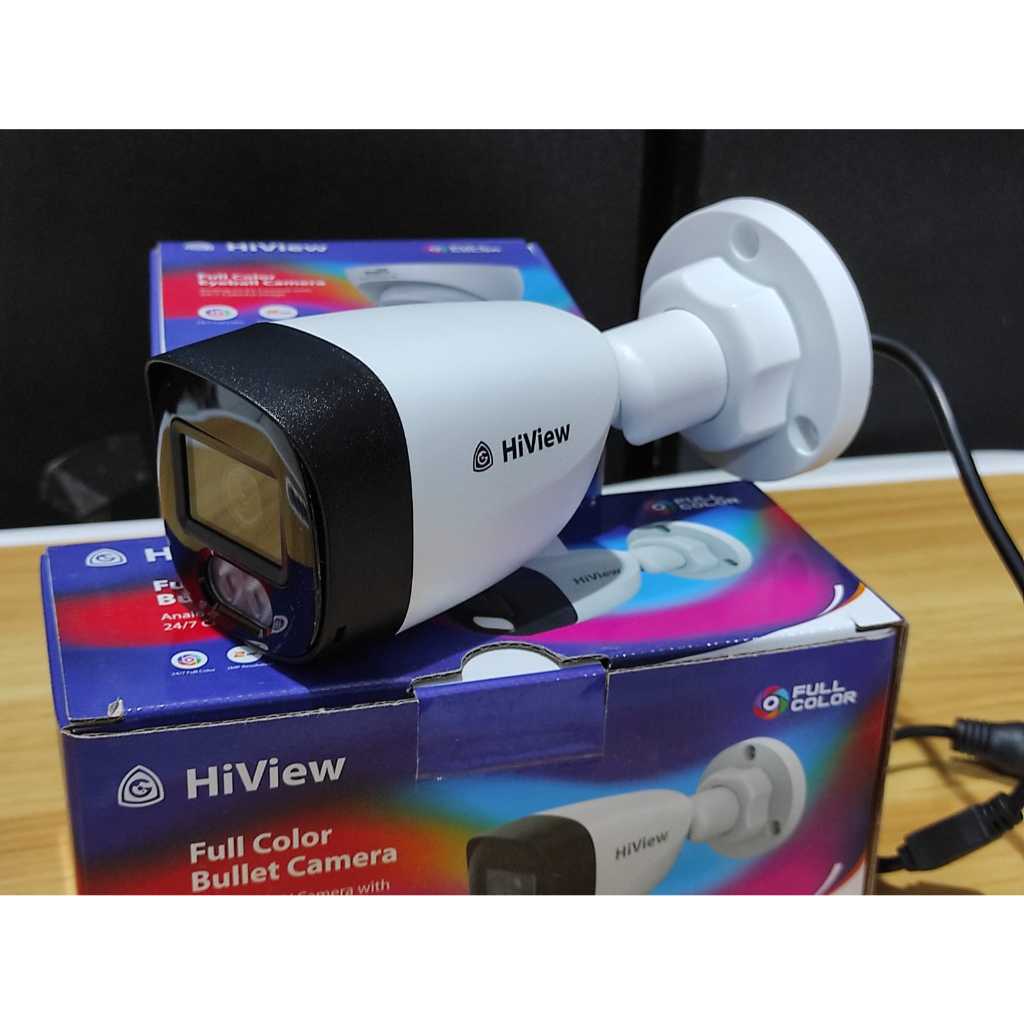 Kamera CCTV OUTDOOR HIVIEW COLORVU 2MP D-B1290 CAMERA CCTV Outdoor 2MP Full Color HIVIEW 2MP SERI D