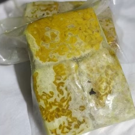 tempe ungkep bumbu kuning/olahan tempe goreng