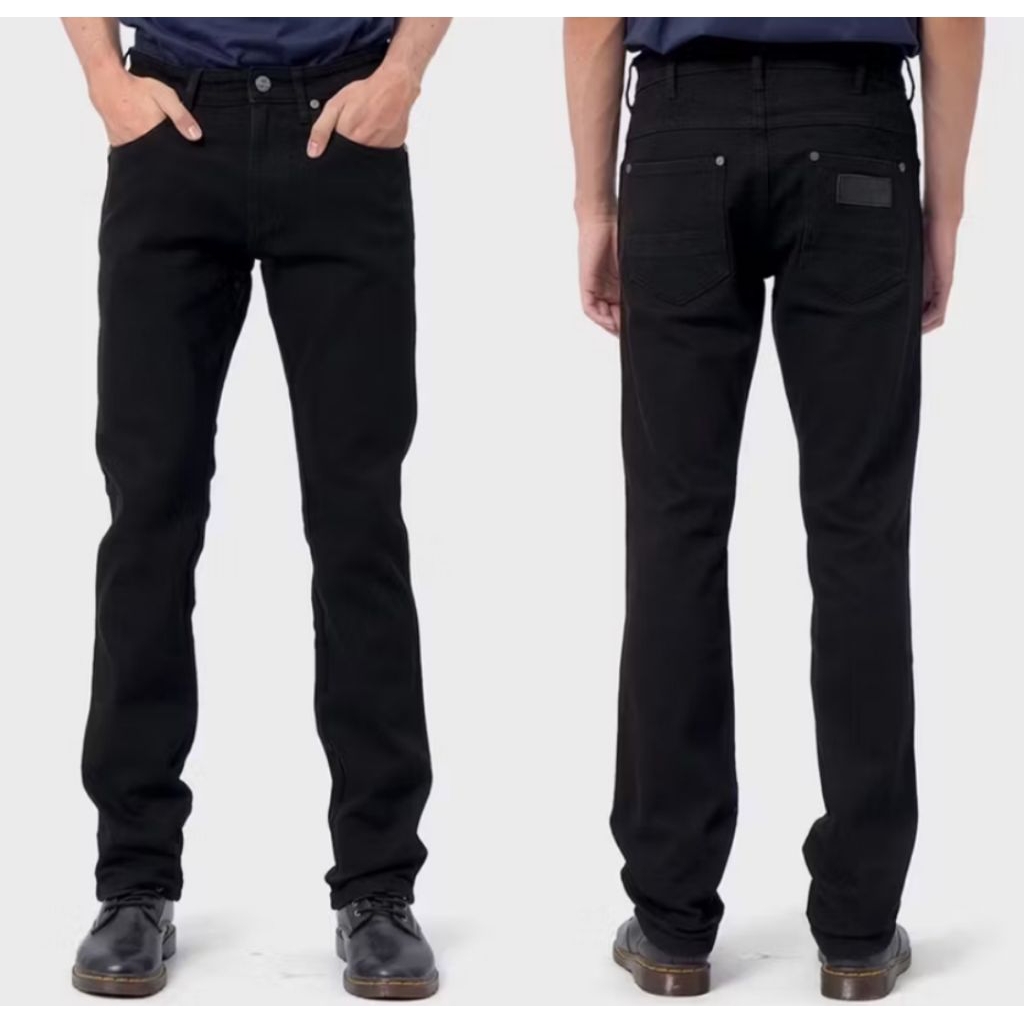 Celana Wrangler Original SPENCER 07A24 BLACK