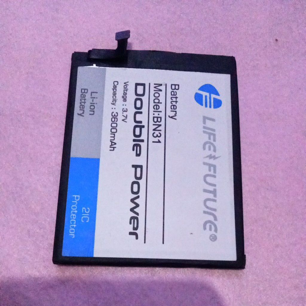 batry redmi not 5a model:bn31 copotan